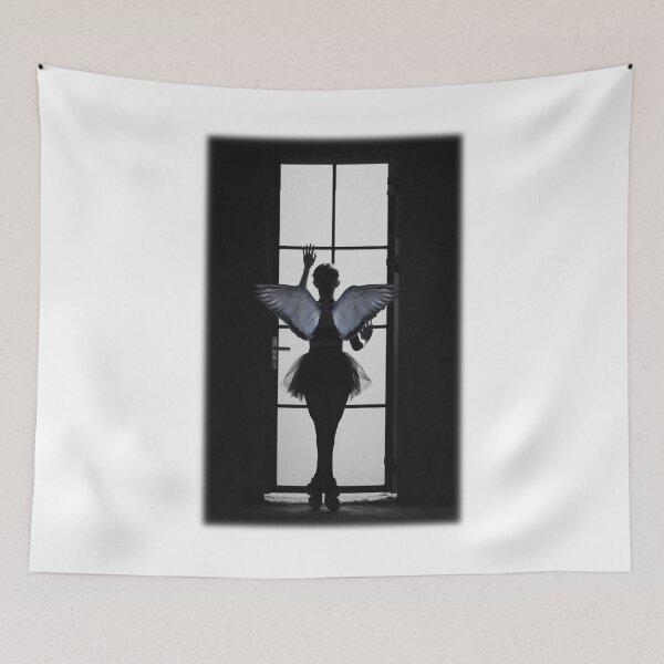 Item preview, The ballerina with wings remained closed out designed and sold by Goliardika-Shop.