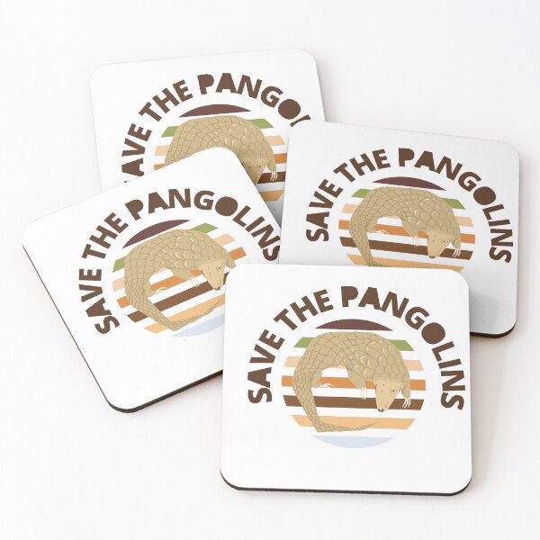 Item preview, Save The Pangolins designed and sold by Snacky Paws.