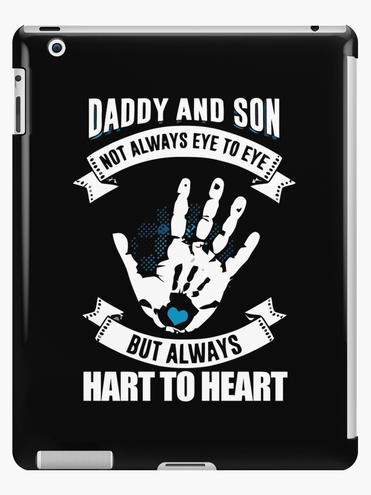 Daddy Son T Shirt Gifts Dad And Son Ipad Case Skin By Chihai Redbubble