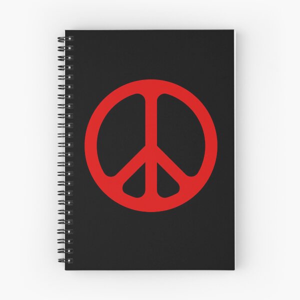 Item preview, Red CND Peace symbol designed and sold by effervescence.