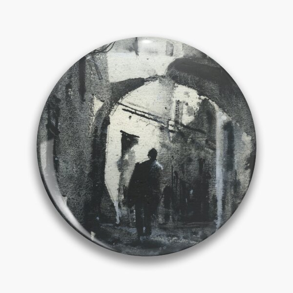 Item preview, Monochromatic painting of alleyway in medina of Tunis, Tunisia.   designed and sold by rfoxphoto.