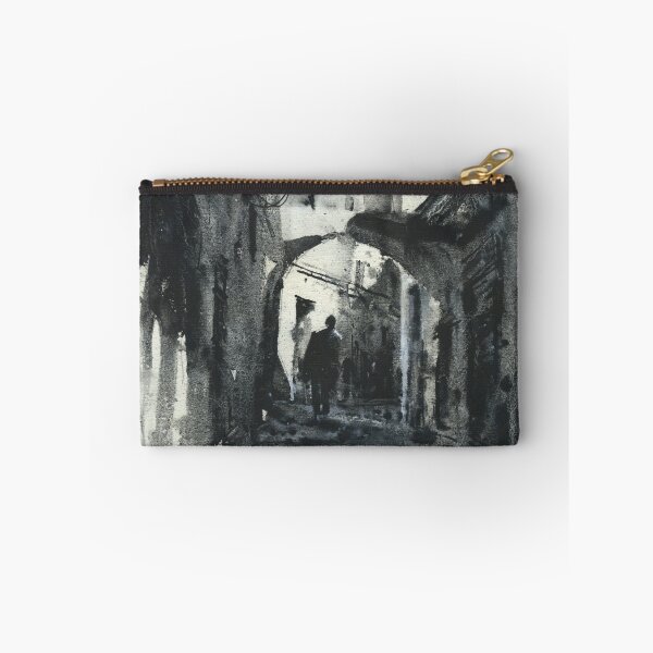 Item preview, Monochromatic painting of alleyway in medina of Tunis, Tunisia.   designed and sold by rfoxphoto.