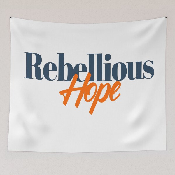Item preview, Rebellious Hope Typography Deisgn designed and sold by mindischaos.