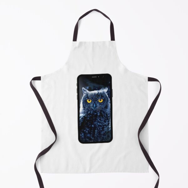 Item preview, owl phone T-shirt designed and sold by Art-Echo.