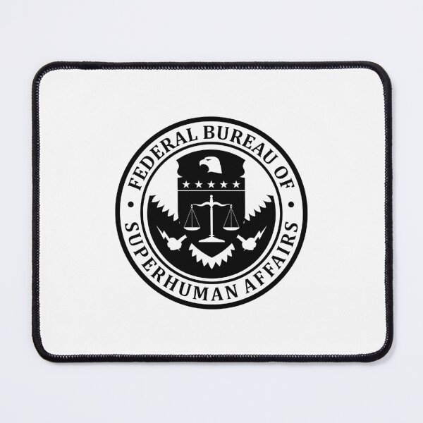 Item preview, Federal Bureau of Superhuman Affairs designed and sold by ThomasKadmon.