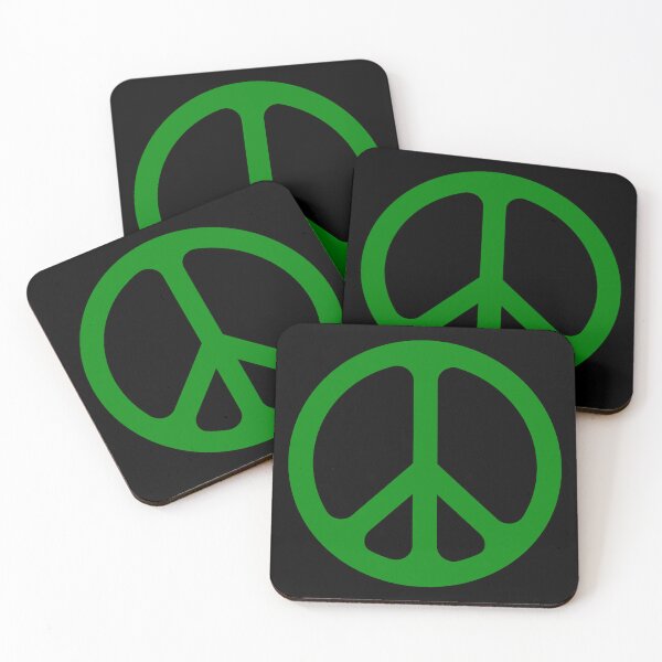 Item preview, Green CND Peace symbol designed and sold by effervescence.
