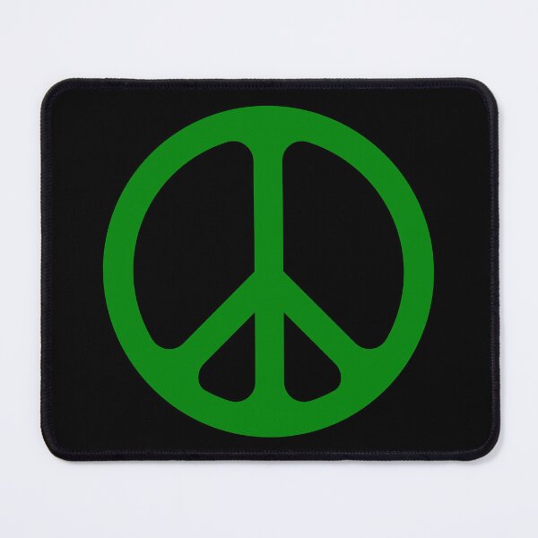 Item preview, Green CND Peace symbol designed and sold by effervescence.