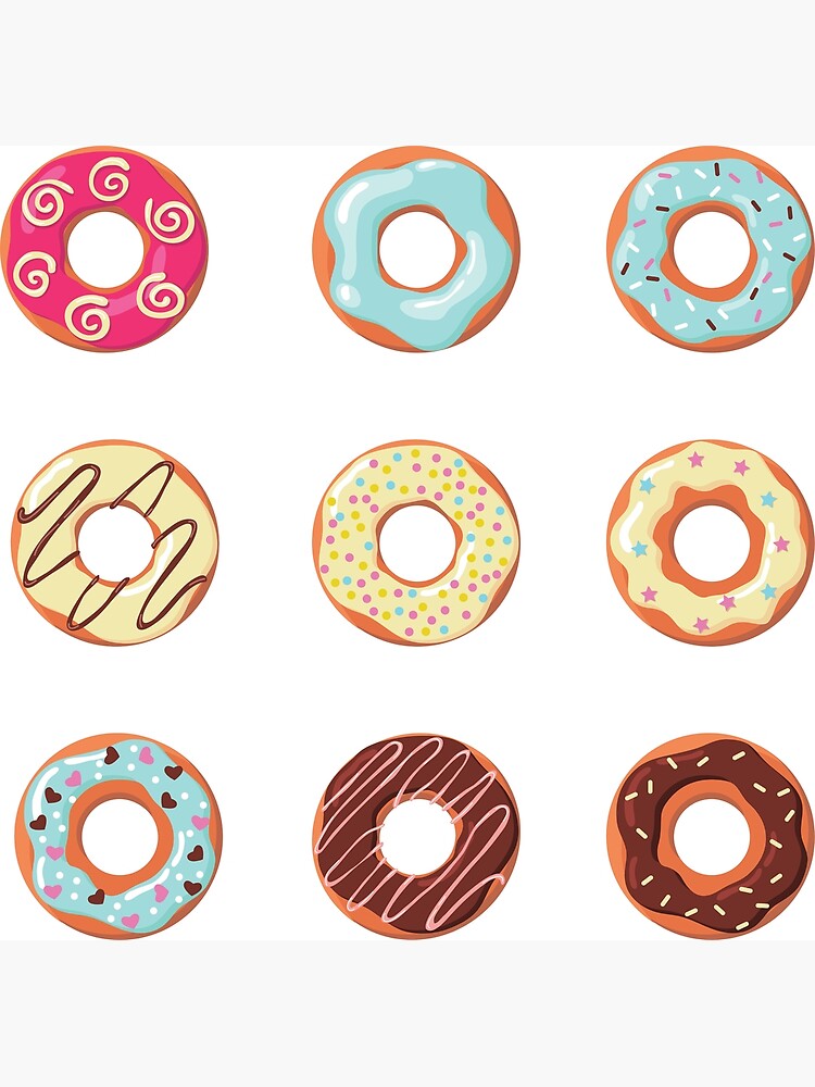 "National Donut Day " Poster for Sale by bintangkomet Redbubble