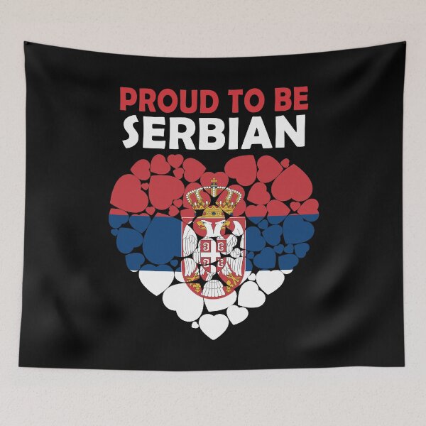Item preview, I Love Serbia Proud To Be Serbian Flag Serbia designed and sold by anasons69.