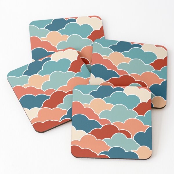 Item preview, Colorful clouds designed and sold by BattaAnastasia.