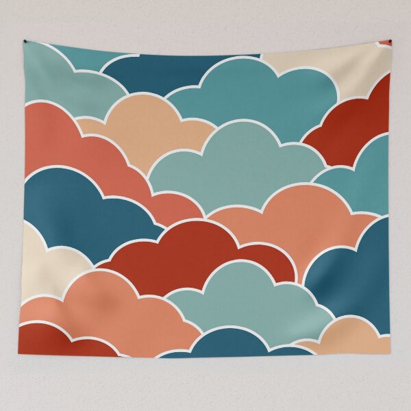 Item preview, Colorful clouds designed and sold by BattaAnastasia.