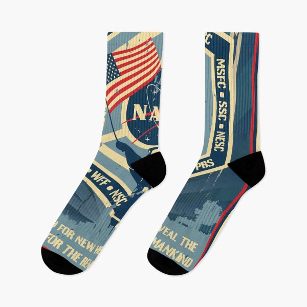 Item preview, NASA Resistance Poster (US Flag+Worm version) designed and sold by salamero.
