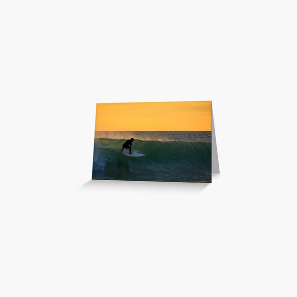 Down The Line Greeting Card