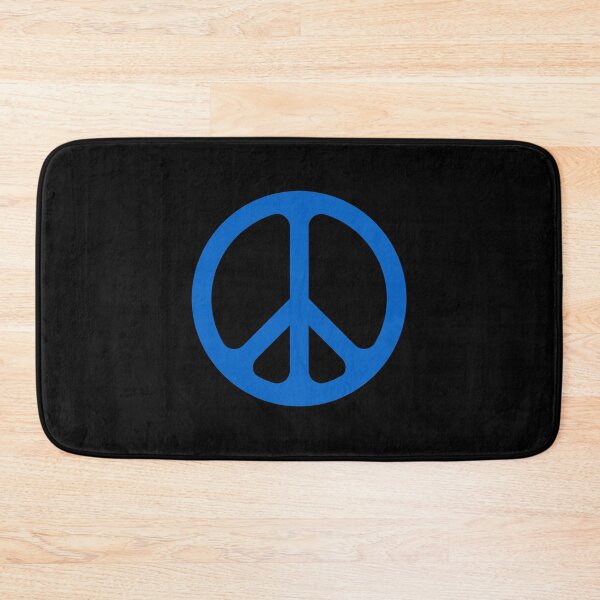 Item preview, Blue CND Peace symbol designed and sold by effervescence.