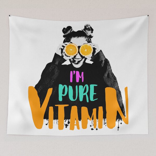Item preview, Vital energy: I'm pure vitamins designed and sold by Goliardika-Shop.