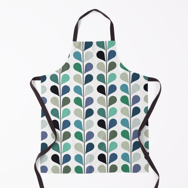 Item preview, Retro style leaves pattern designed and sold by BattaAnastasia.