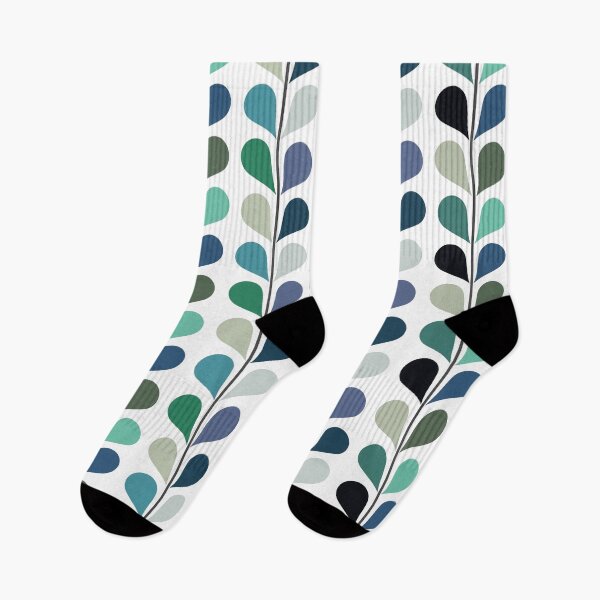 Item preview, Retro style leaves pattern designed and sold by BattaAnastasia.
