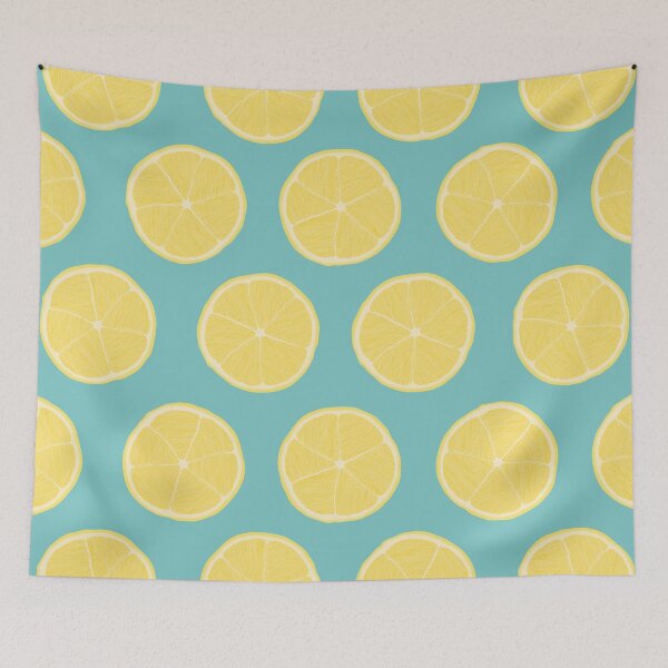Item preview, Lemon Zest Aqua Sky designed and sold by Ryan J.