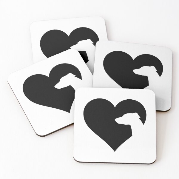 Item preview, The Heart of the Lurcher Lover designed and sold by More Cute Dogs.