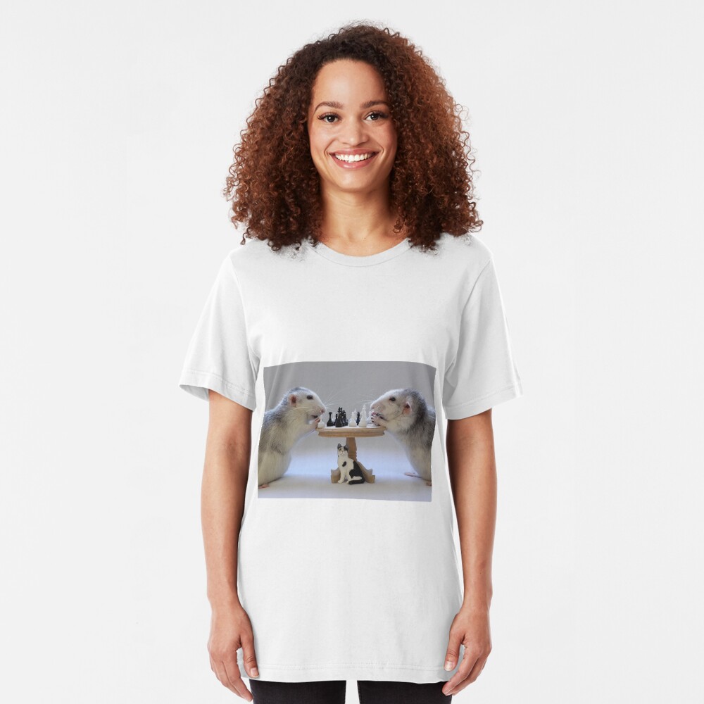 The real Chess Players :) Slim Fit T-Shirt