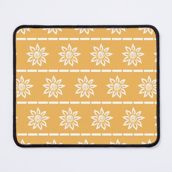 Item preview, White sunflower pattern designed and sold by BattaAnastasia.