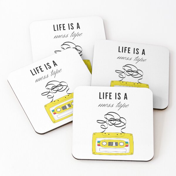 Item preview, Life Is A Mess Tape  designed and sold by GregoriaGreen.