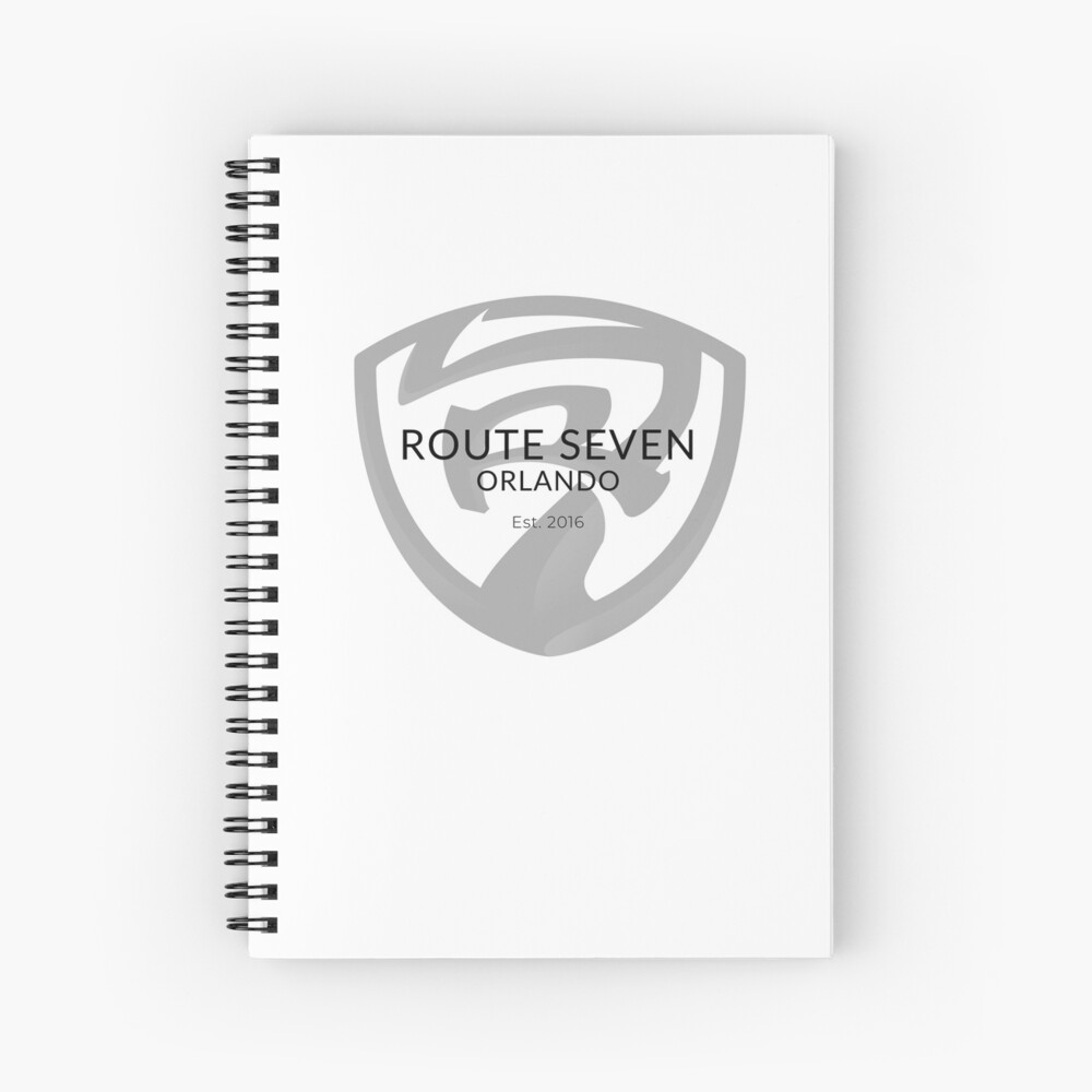 Item preview, Spiral Notebook designed and sold by Route7Orlando.
