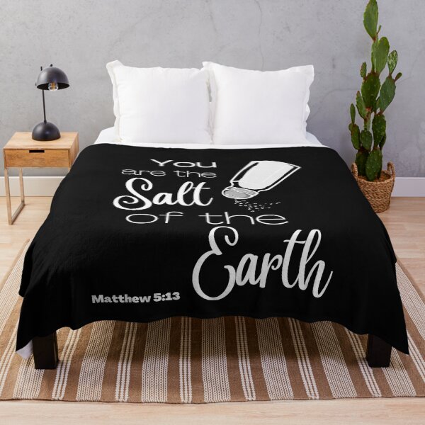 Item preview, You Are The Salt Of The Earth. Matthew 5:13 designed and sold by RedSparkle.