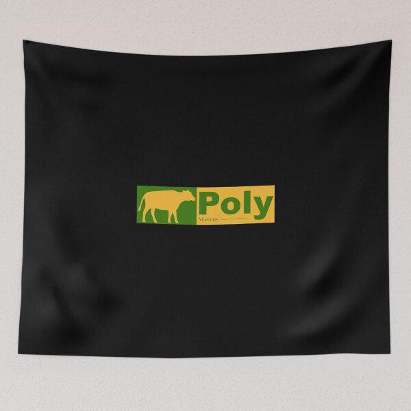 Item preview, Cow Poly Sticker designed and sold by dianemiriami6.