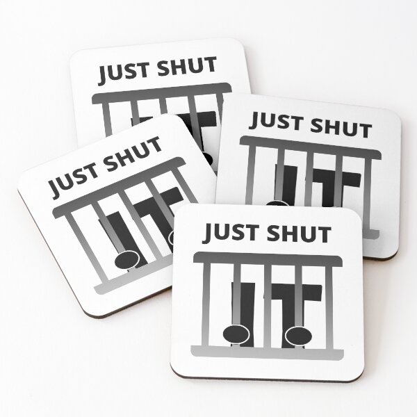 Item preview, Just shut it pun designed and sold by Chaos-Touch.