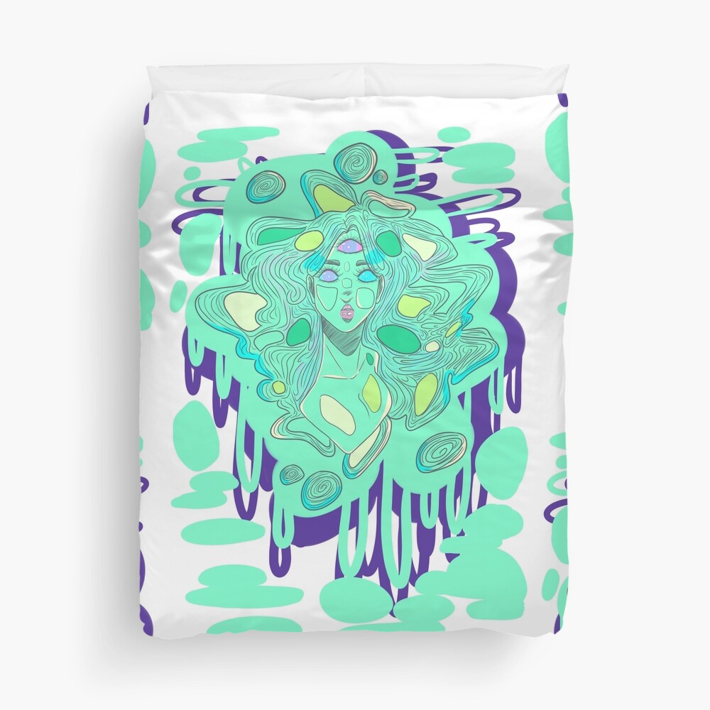 Discover Nothing Matters (Cosmic Child) Duvet Cover