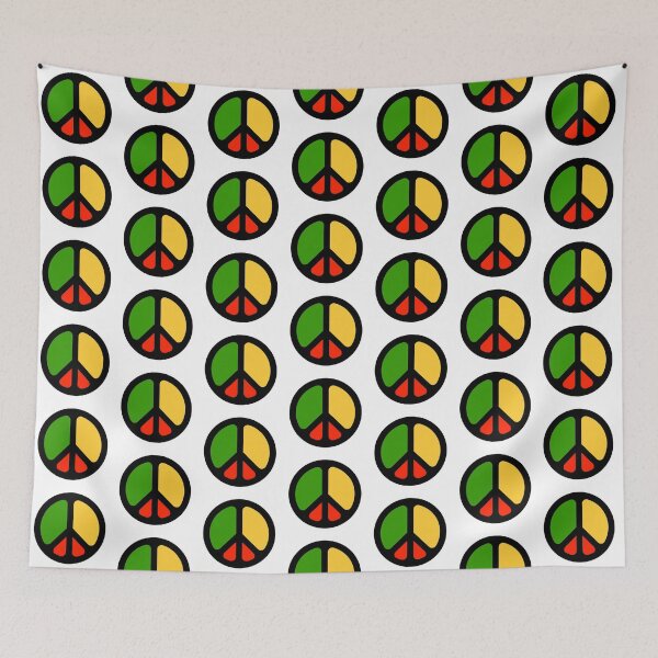 Item preview, Rasta CND Peace symbol designed and sold by effervescence.