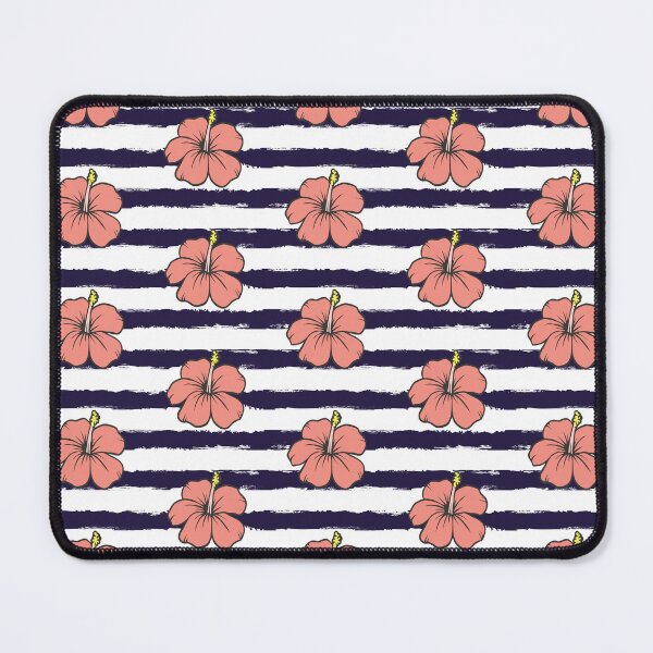 Item preview, Pink hibiscus pattern designed and sold by BattaAnastasia.