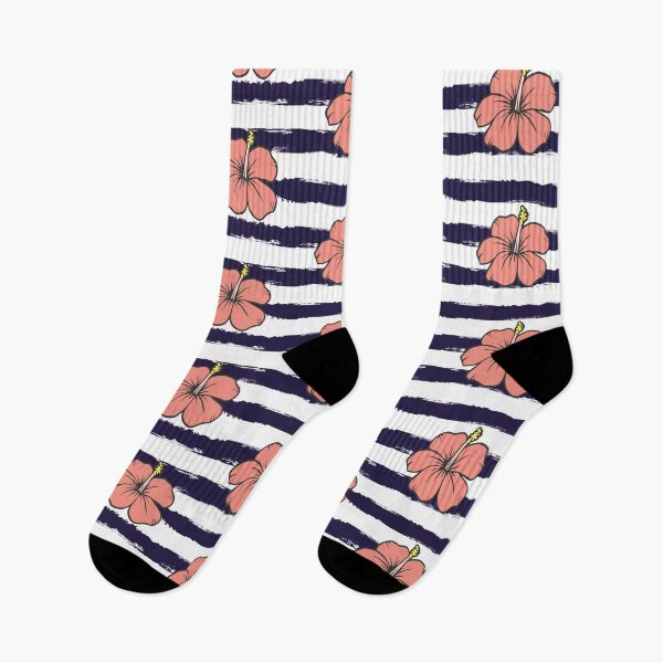 Item preview, Pink hibiscus pattern designed and sold by BattaAnastasia.