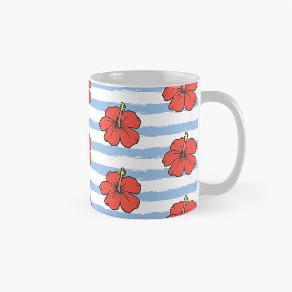 Item preview, Red hibiscus pattern designed and sold by BattaAnastasia.