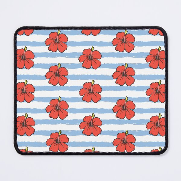 Item preview, Red hibiscus pattern designed and sold by BattaAnastasia.