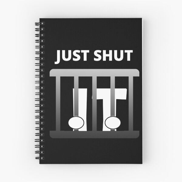 Item preview, Copy of Just shut it pun designed and sold by Chaos-Touch.
