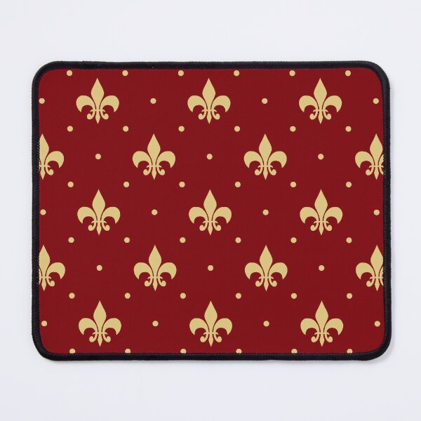 Fleur de Lis - outline' Mouse Pad