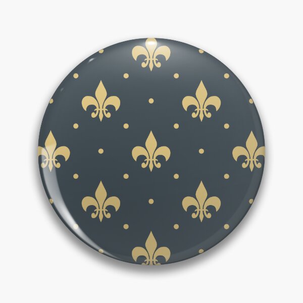 Item preview, Fleur De Lis design - dark blue designed and sold by BattaAnastasia.