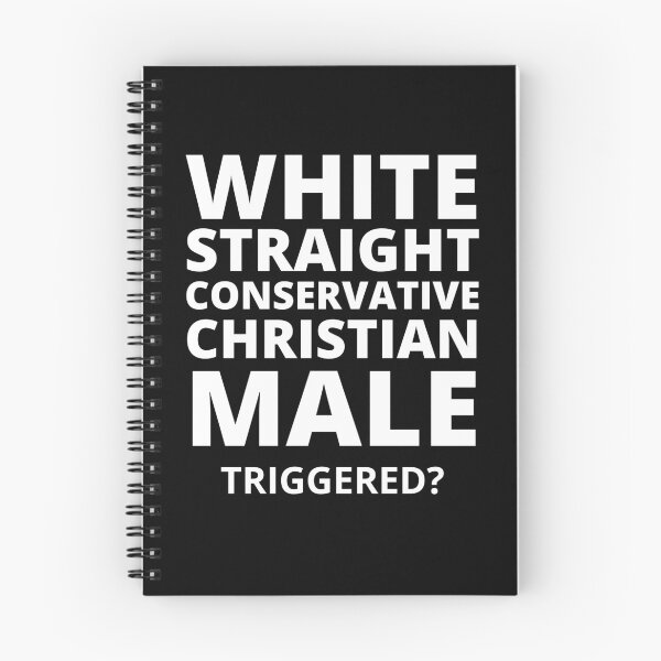 Aperçu de l'œuvre Mens White Straight Conservative Christian Male Offensive Funny créée et vendue par Nepaz-Designs.