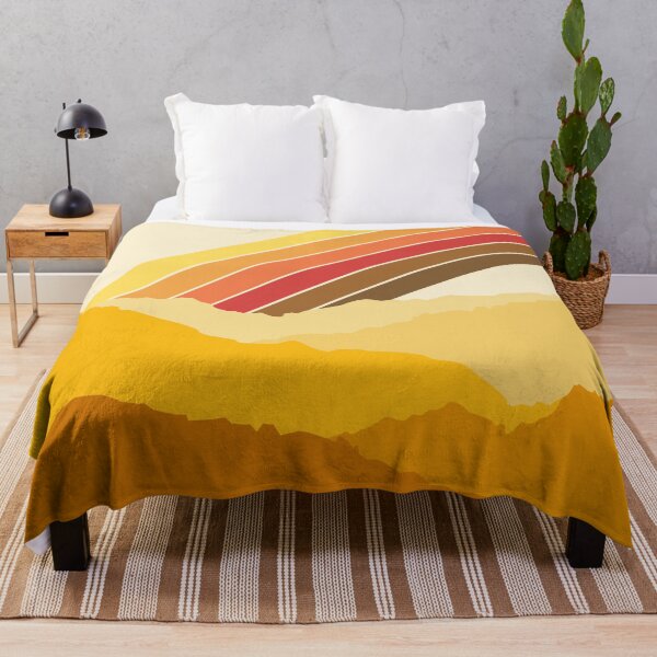 Item preview, Retro rainbow in the mountains designed and sold by BattaAnastasia.
