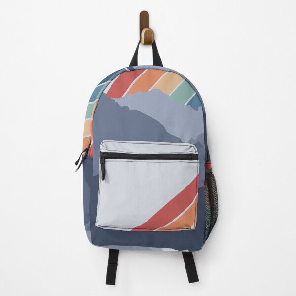 Item preview, Retro rainbow in the mountains designed and sold by BattaAnastasia.