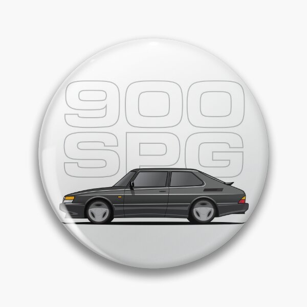 Item preview, Saab 900 SPG Aero Illustration Black designed and sold by blackdogshop.