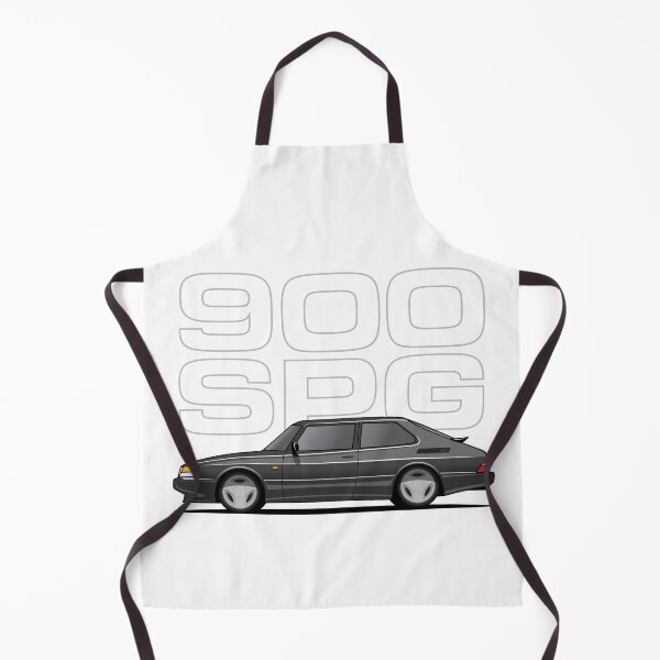 Item preview, Saab 900 SPG Aero Illustration Black designed and sold by blackdogshop.