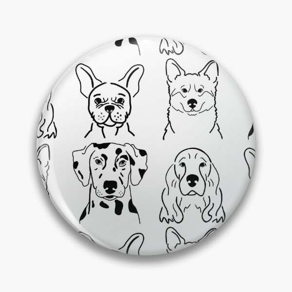 Item preview, Dogs pattern  designed and sold by AgataKaja.