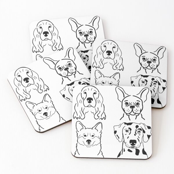Item preview, Dogs pattern  designed and sold by AgataKaja.