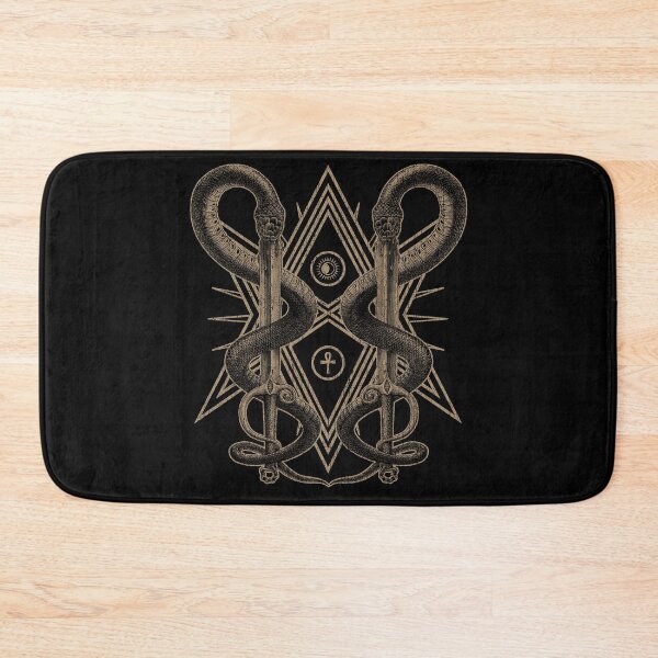 Item preview, Unicursal Hexagram, Crowley Thelema Magick, Occult, Witchcraft, Serpents designed and sold by Proverbial Wisdom Design.