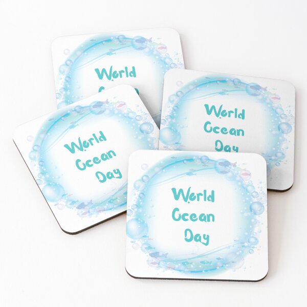Item preview, World Ocean Day - National Holiday Design designed and sold by CreativNode.