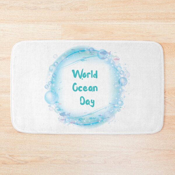 Item preview, World Ocean Day - National Holiday Design designed and sold by CreativNode.