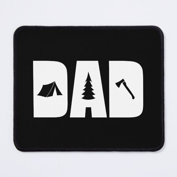Item preview, JUST A DAD WHO LOVES CAMPING designed and sold by Mclickster.